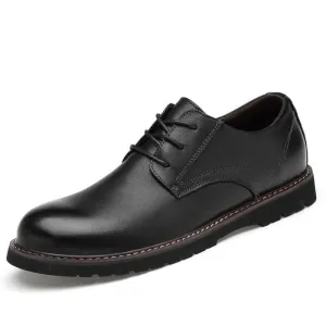 West Louis Business Men's Breathable Flat Oxford Shoes