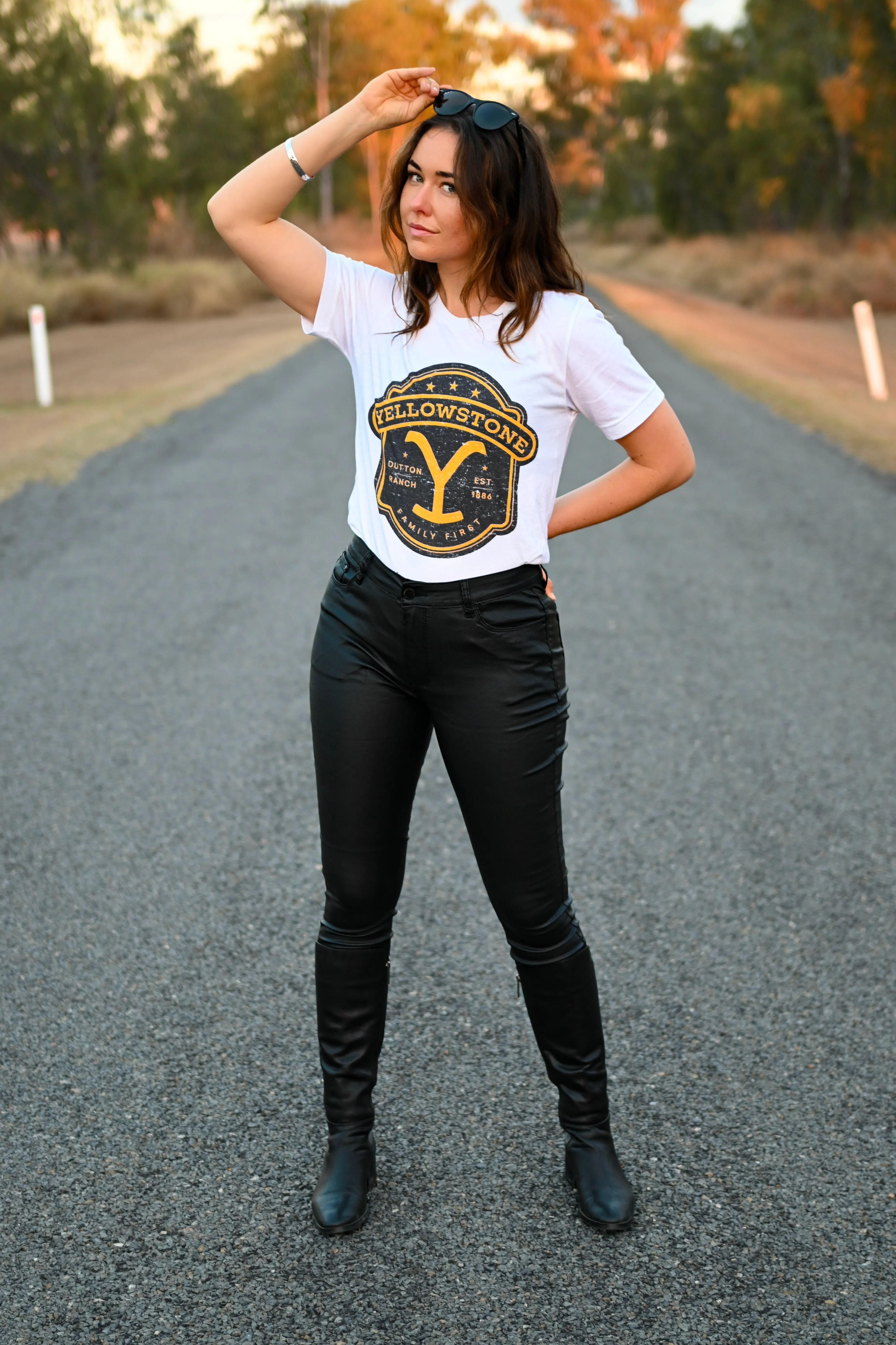 Wet Look Black Skinny Jeans